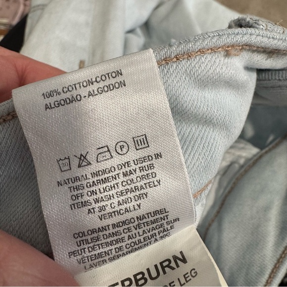 DL1961 Hepburn High Rise Wide Leg Palermo Jeans - Picture 9 of 10